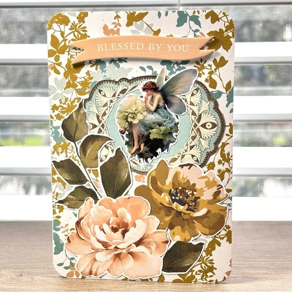 Hand Crafted Other - Handmade “Blessed by You” Greeting Card